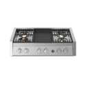 STEEL CUCINE KOCHPLATTE GENESI 4 BRENNER + FRYTOP