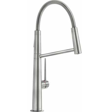 NOBILI LEVANTE ROBINET MITIGEUR MONOCOMMANDE AVEC DOUCHETTE EXTRACTIBLE INOX