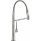 NOBILI LEVANTE GRIFO MONOCOMANDO PARA FREGADERO CAÑO ALTO EXTRAÍBLE INOX