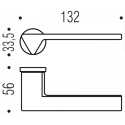 COLOMBO ZERO EVOLUTION MANIGLIE PER PORTE SERIE AMA