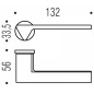 COLOMBO ZERO EVOLUTION MANIGLIE PER PORTE SERIE AMA