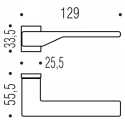 COLOMBO ZERO EVOLUTION MANILLAS DE PUERTA DESIGN DEA