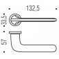COLOMBO ZERO EVOLUTION DOOR HANDLES PAIR DESIGN ROBOQUATTRO