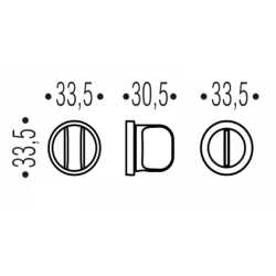 COLOMBO DESIGN WC / BAD ROSETTE ZERO EVOLUTION ZE19