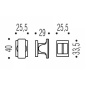 COLOMBO DESIGN TOILET ROSES ZERO EVOLUTION ZE29