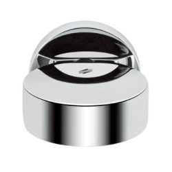 COLOMBO DESIGN DOOR HANDLES PAIR MAPO SERIES ON ROSE MADE IN ITALY