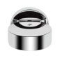 COLOMBO DESIGN DOOR HANDLES PAIR MAPO SERIES ON ROSE MADE IN ITALY