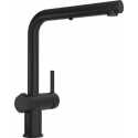 FRANKE ACTIVE TWIST SINGLE LEVER SINK MIXER TAP WITH PULL OUT SPRAY BLACK MATT