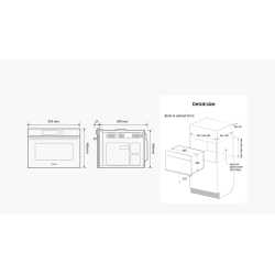 SAMSUNG NQ5B5713GBK MICROWAVE OVEN BLACK 50 LT