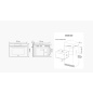 SAMSUNG NQ5B5713GBK MICROWAVE OVEN BLACK 50 LT