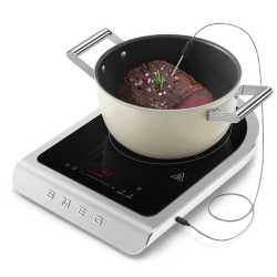 SMEG PORTABLE INDUCTION HOB MATT BLACK