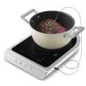 SMEG PORTABLE INDUCTION HOB MATT BLACK