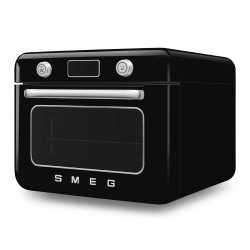 SMEG COUNTERTOP COMBI STEAM OVEN 50's STYLE AESTHETIC BLACK