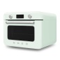SMEG KOMBI-TISCH DAMPFBACKOFEN ÄSTHETIK 50's STYLE PASTELLGRÜN