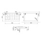 SMEG GASKOCHFELD PS9062 EDELSTAHL 90 CM