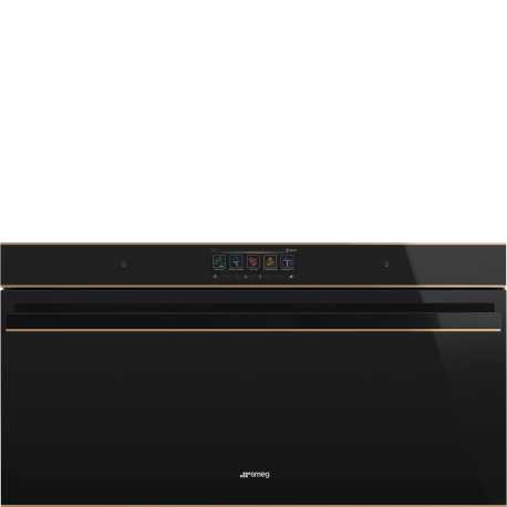 SMEG SFPR9606WTPNR ELECTRIC THERMOVENTILATED OVEN BLACK DOLCE STIL NOVO WI-FI 90 CM SMEG SFPR9606WTPNR ELECTRIC THERMOVENTILATED OVEN BLACK DOLCE STIL NOVO WI-FI 90 CM