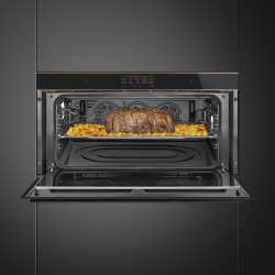 FORNO TERMOVENTILATO PIROLITICO SMEG SFPR9606WTPNR
