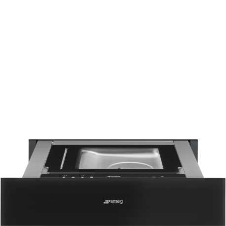 SMEG CPV115B3 VACUUM DRAWER LINEA AESTHETIC PURE BLACK