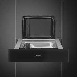 SMEG CPV115B3 VAKUMMIERSCHUBLADE DESIGNLINIEN LINEA PURE BLACK