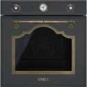 SMEG MULTIFUNKTIONS EINBAUBACKOFEN SF700PO CREME DESIGNLINIE CORTINA 60 CM