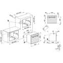SMEG MULTIFUNKTION EINBAUBACKOFEN SF700AO ANTHRAZIT DESIGNLINIE CORTINA 60 CM