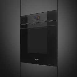 SMEG SO6104APB3 HORNO COMBINADO MICROONDAS LINEA PURE BLACK