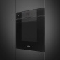 SMEG SO6104APB3 EINBAU KOMPAKT-MIKROWELLEN BACKOFEN DESIGNLINIE LINEA PURE BLACK