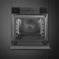 SMEG SO6104APB3 COMBI MICROWAVE OVEN LINEA AESTHETIC PURE BLACK