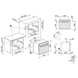 SMEG SO6104APB3 FORNO COMBINATO MICROONDE