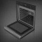 SMEG SO6302M2N EINBAU KOMPAKT-MIKROWELLEN DESIGNLINIEN CLASSICI MATT BLACK