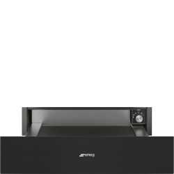 SMEG WÄRMESCHUBLADE CPR315N MATT BLACK DESIGNLINIE CLASSICI