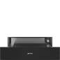 CAJÓN CALIENTAPLATOS SMEG CPR315N MATT BLACK ESTETICA CLASICA