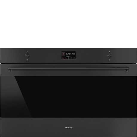 SMEG SFP9302TN HORNO PIROLÍTICO MATT BLACK CLÁSICA TERMO VENTILADO 90 CM