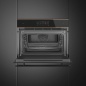SMEG SO4606WS4PNR WI-FI EINBAU DAMPFOFEN DOLCE STIL NOVO H 45 CM
