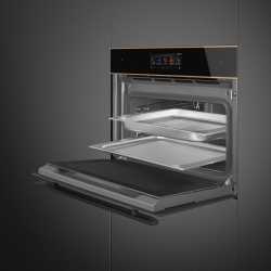SMEG SO4606WS4PNR WI-FI EINBAU DAMPFOFEN DOLCE STIL NOVO H 45 CM