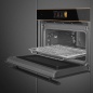 FORNO COMBINATO MICROONDE SMEG SO4606WM2PNR