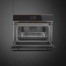 SMEG SO4604M2PNR DOLCE STIL NOVO COMBI MICROWAVE OVEN 45 CM