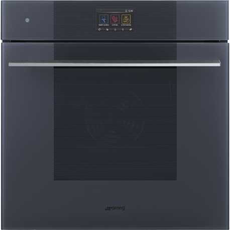 SMEG SOP6104S2PG PYROLITIC OVEN NEPTUNE GREY GALILEO PLATFORM PYROSTEAM
