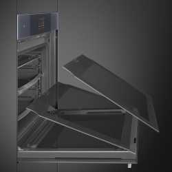 SMEG SOP6104S2PG PYROLITIC OVEN NEPTUNE GREY GALILEO PLATFORM PYROSTEAM