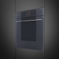 SMEG SOP6104TPG THERMO VENTILATED PYROLYTIC OVEN NEPTUNE GREY