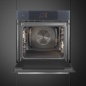 SMEG SOP6104TPG THERMO VENTILATED PYROLYTIC OVEN NEPTUNE GREY