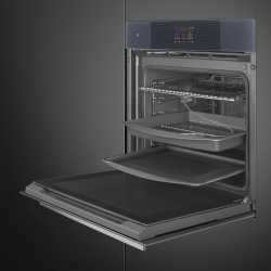 SMEG SOP6104TPG EINBAU BACKOFEN PYROLYTISCH NEPTUNE GREY