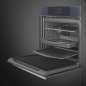 SMEG SOP6104TPG THERMO VENTILATED PYROLYTIC OVEN NEPTUNE GREY