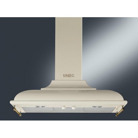 CAPPA A PARETE SMEG KC19POE PANNA ESTETICA CORTINA 90 CM