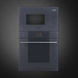 SMEG SOP6104TPG EINBAU BACKOFEN PYROLYTISCH NEPTUNE GREY