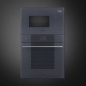 SMEG SOP6104TPG THERMO VENTILATED PYROLYTIC OVEN NEPTUNE GREY