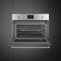 SMEG SO4301M0X MICROWAVE OVEN WITH ELECTRIC GRILL H 45 CM CLASSIC AESTHETIC STAINLESS STEEL