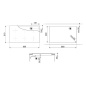 TABLE DE CUISSON INDUCTION SMEG SIM3964MB NOIR MAT 90 CM