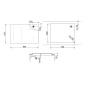SMEG SIM3844MB INDUKTIONSKOCHFELD MATT SCHWARZ 80 CM