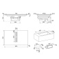 SMEG HOBD682D2 INDUKTION MIT KOCHFELDABZUG SCHWARZ 83 CM